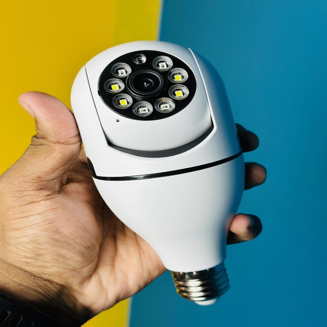 V380 E27 Smart Bulb Camera 1080P – Wireless IP Security Camera with Mobile View